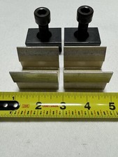 LOT ( 2 PCS ) MITEE BITE MODEL 1500 / 61500 UNIFORCE TABLE HOLD DOWN MILL CLAMP 