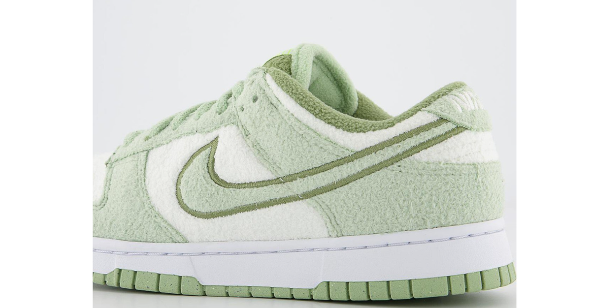 Nike Dunk Low SE Fleece Pack Honeydew ALLIGATOR DQ7579300