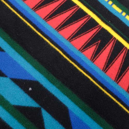 Rare Vintage PENLDETON Beaver State Aztec Tribal Striped Throw Blanket 80s 90s - Picture 9 of 13