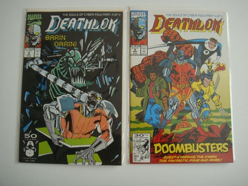 13 Marvel Comics Deathlok Astonishing Tales Spotlight lim series 1 2 3 4 signed - Picture 12 of 12