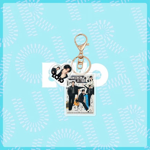 Kpop JIN Echo Mini Album Acrylic Keychain Bag Charm Accessory - Picture 14 of 14