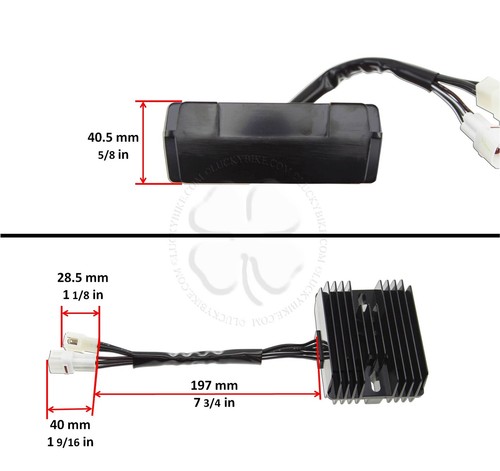Rectifier For Suzuki 32800-18H00 GSXR 06-19 Charging Voltage Regulator - Picture 2 of 3