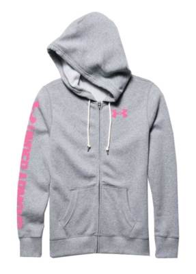 Women's under armour favorite fleece hoodie discount