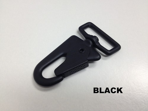 HECHO EN EE. UU. HK H&K Clip 1" Estilo Giratorio Eslinga Clip Gancho a Presión Liberación Rápida 4 Colores - Imagen 9 de 9