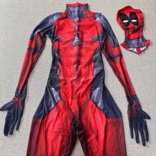 Deadpool 3 Jumpsuit Wade Wilson Bodysuit Cosplay Superhero 3D Costume Halloween