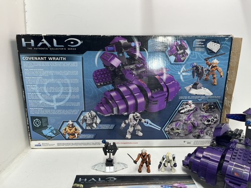 Halo Covenant Wraith Mega Bloks {96832} Construx Rare mit Box und Anleitung - Bild 6 von 6