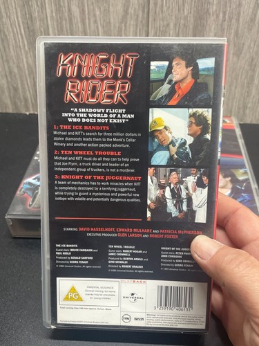 Knight Rider VHS The Action Men volumes 1 2 and 3 set of 3 VHS - Picture 9 of 21