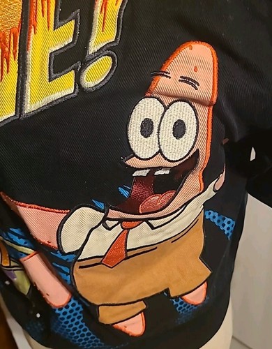 JH DESIGN SPONGEBOB SQUAREPANTS YOUTH LARGE 9-10 STOP COPYING ME VTG EUC CARTOON - Picture 10 of 22