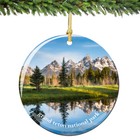 City-Souvenirs Grand Teton National Park Christmas Ornament 2.75 Inch Double Sid