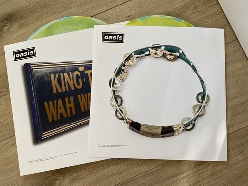Oasis Definitely Maybe Limited 3D Cover Tri-Colour 2xLP Album 30th Anniversary - Picture 3 of 4