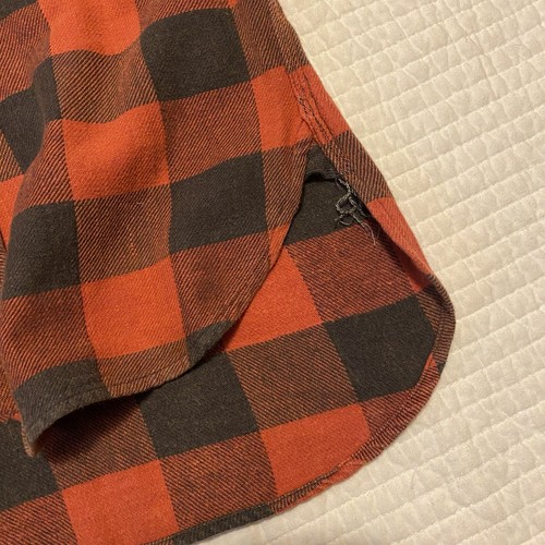 RRL Ralph Lauren Shirt Mens Extra Large Buffalo Check Wool Flannel Double RL XL - Picture 11 of 19