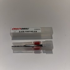 Mikron 1.40mm CrazyDrill Solid Carbide Drill 10xD Coolant Thru Pilot