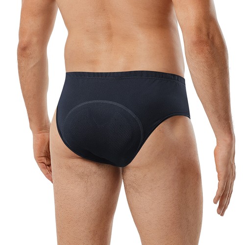 WOSAWE Men's Cycling Brief Triangle Pants 3D Padded Underwear MTB Bike Briefs - Picture 5 of 15