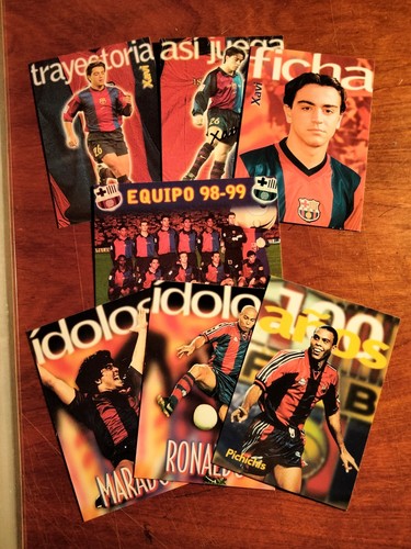 ALBUM FC. BARCELONA CENTENARIO 1899-1999 COMPLETO, XAVI ROOKIE, PANINI - Imagen 3 de 16