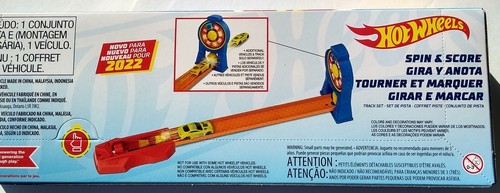 Hot Wheels Action Track Spin & Score with Car - Picture 2 of 4
