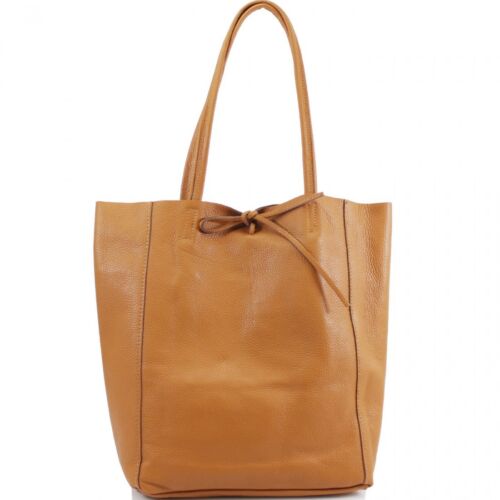 Ladies Soft Italian Real Leather Shopper Tote Bag Women Girls Shoulder Bag - Picture 11 of 41