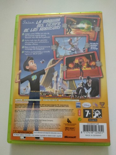 GIOCO VIDEOGIOCO Descubriendo A Los Robinsons Xbox 360 PAL WALT DISNEY SPAGNOLO - Picture 2 of 5