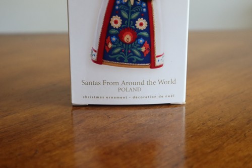 Hallmark Keepsake Ornament 2007 Babbo Natale da tutto il mondo Polonia ~4,5" - Foto 9 di 11