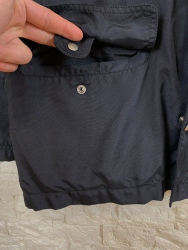 Fay for Ema Military Jacket Men sz L Black Made in Italy - Picture 12 of 24