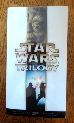 Star Wars Original Trilogy VHS Box Set Digitally Mastered THX +Slipcover IV V VI - Picture 4 of 4
