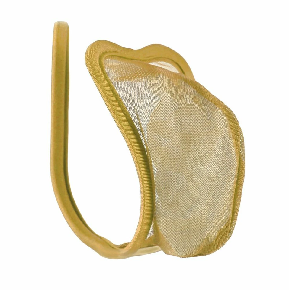 lau-fashion 2er Set C-String Tanga Blau Transparent Panty Unterwäsche S/M/L - Bild 3 von 4