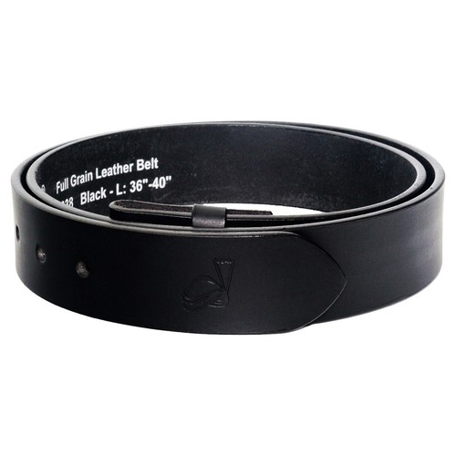 QHA Mens Leather Snap Belt Top Grain Strap Without Buckle Real Cowhide Q77 - Picture 13 of 27