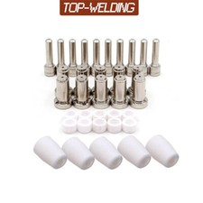 35pc PT-31XT Plasma Electrode 20862 Nozzle 50A 20861 Swirl Ring 18204 Shield Cup