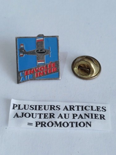 (D3) insigne pins collection aviation l'envolée air inter