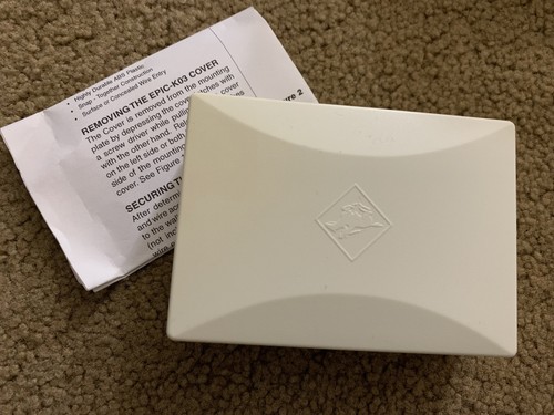 NEW Wells Fargo Alarm Services EPIC-K03 Surface Mounting Plate Cover Kit White - Picture 3 of 5