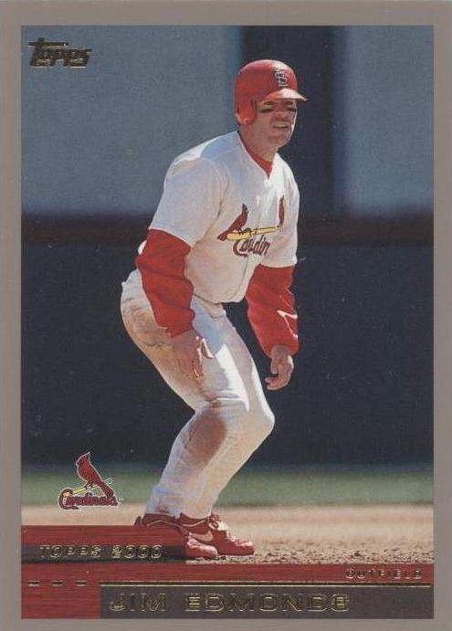 2000 Topps Traded - Jim Edmonds #T91 - 1 of 1
