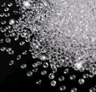 Clear Diamond Confetti Table Top Scatter Wedding Party Sparkly Crystal Bead Gems