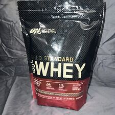 Optimum Nutrition Gold Standard 100% Whey Protein(DOUBLE RICH CHOCOLATE ) 1.47Lb 15.65 per gallon