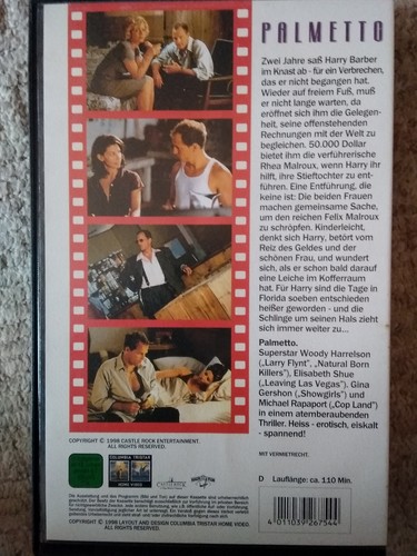 2 VHS Twilight & Palmetto (1998) Paul Newman & Reese Witherspoon Keine DVD - Bild 3 von 3
