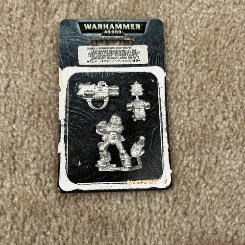 Warhammer 40k Damned Legionnaire with Heavy Weapon Legion of the Damned Metal - Picture 2 of 10