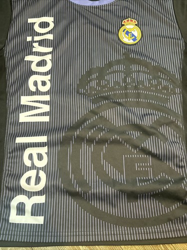 Real Madrid Official Product Jersey Size Large Big Print Black/Blue - Bild 2 von 7