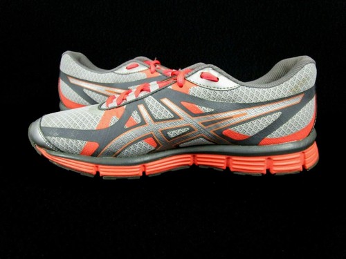 Asics Gel Extreme 33 Trainers, Women's Running Shoes Size 8.5 Gray Pink  (T2H9N) - Picture 5 of 12