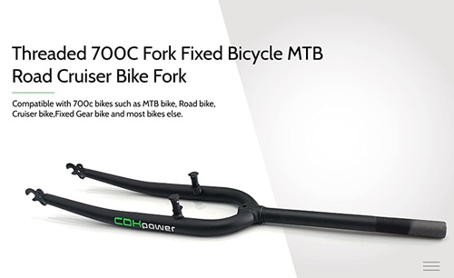 Horquilla y auriculares CDH 700C/29"" roscados bicicleta fija bicicleta de montaña crucero por carretera bicicleta de crucero - Imagen 12 de 15
