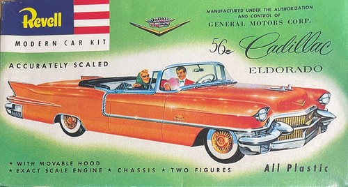 Revell   ✔  VINTAGE  ✔  56 Cadillac El Dorado Sc 1:32 ( lower rear deck ) no box - Picture 2 of 2