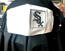 ***White Sox***  REVERSIBLE Cotton Face mask (handmade)