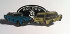 <!--F#f_0-->FB, EK Holden Duo Quality Metal Car Badge, Hat Pin, Lapel Pin, 2 clutches BL/YEL<!--F/-->