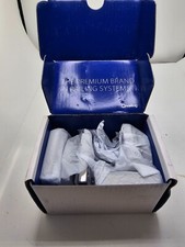 (QTY 2) Glass adapter, 50x50 mm, M10, flat, Easy Glass 144747-010-12 MOD 4747