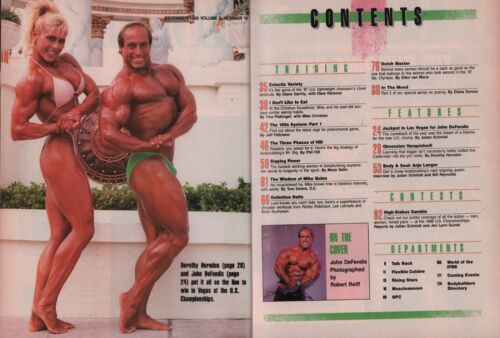 Flex Magazine 12/1988 Dorothy Herndon Diane Garrity Anja Langer Tara Dodane - Picture 3 of 15