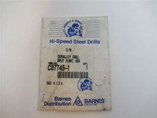 Barnes C87745-1 3/16" HSS Jobber Drill Bit