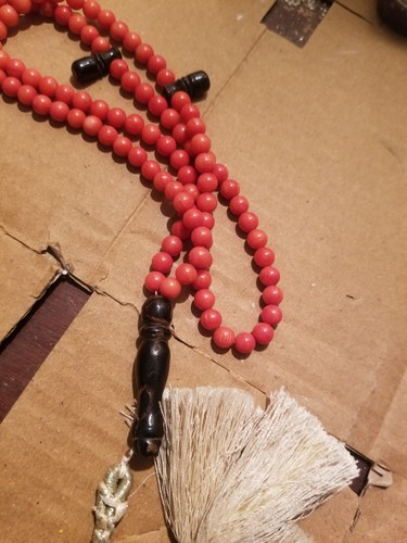 Natural Coral, Prayer Beads, Rosary Yusr Tesbih Masbaha - Picture 14 of 24