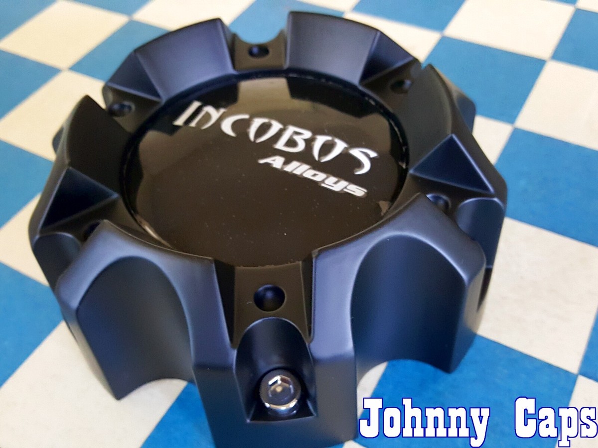 Incubus 815 Krawler 816 Crusher Black 6 Lug Wheel Center Cap