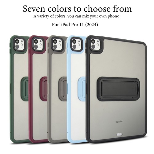 Für iPad Pro 11 2024 Mini6 Air 11 10./9./8./7. TPU Robuste Hülle mit Ständer - Bild 8 von 43