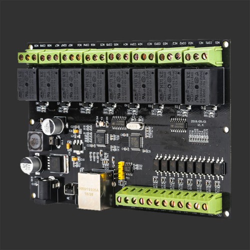 8 Channel Ethernet RJ45 Interface Relay Network IP Relay Web Relay Dual Control - Afbeelding 4 van 5