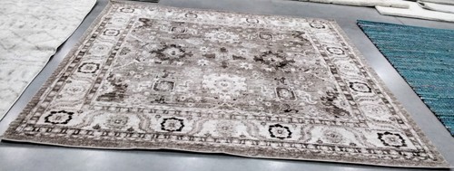 TAUPE 9' X 9' Square Back Stain Rug, Reduced Price 1172755029 VTH214T-9SQ - Picture 1 of 4