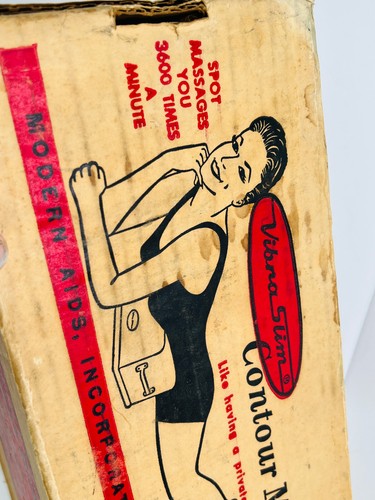 vtg 1950s Vibra Slim Contour Massages Erotic Vibrator nuclear family MCM - Picture 5 of 8