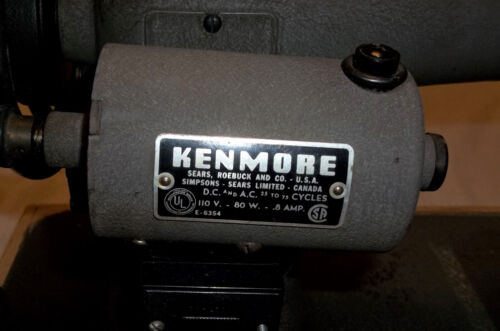 Sears Kenmore De Luxe Rotary Sewing Machine Model 117.252 E6354................c - Picture 2 of 9